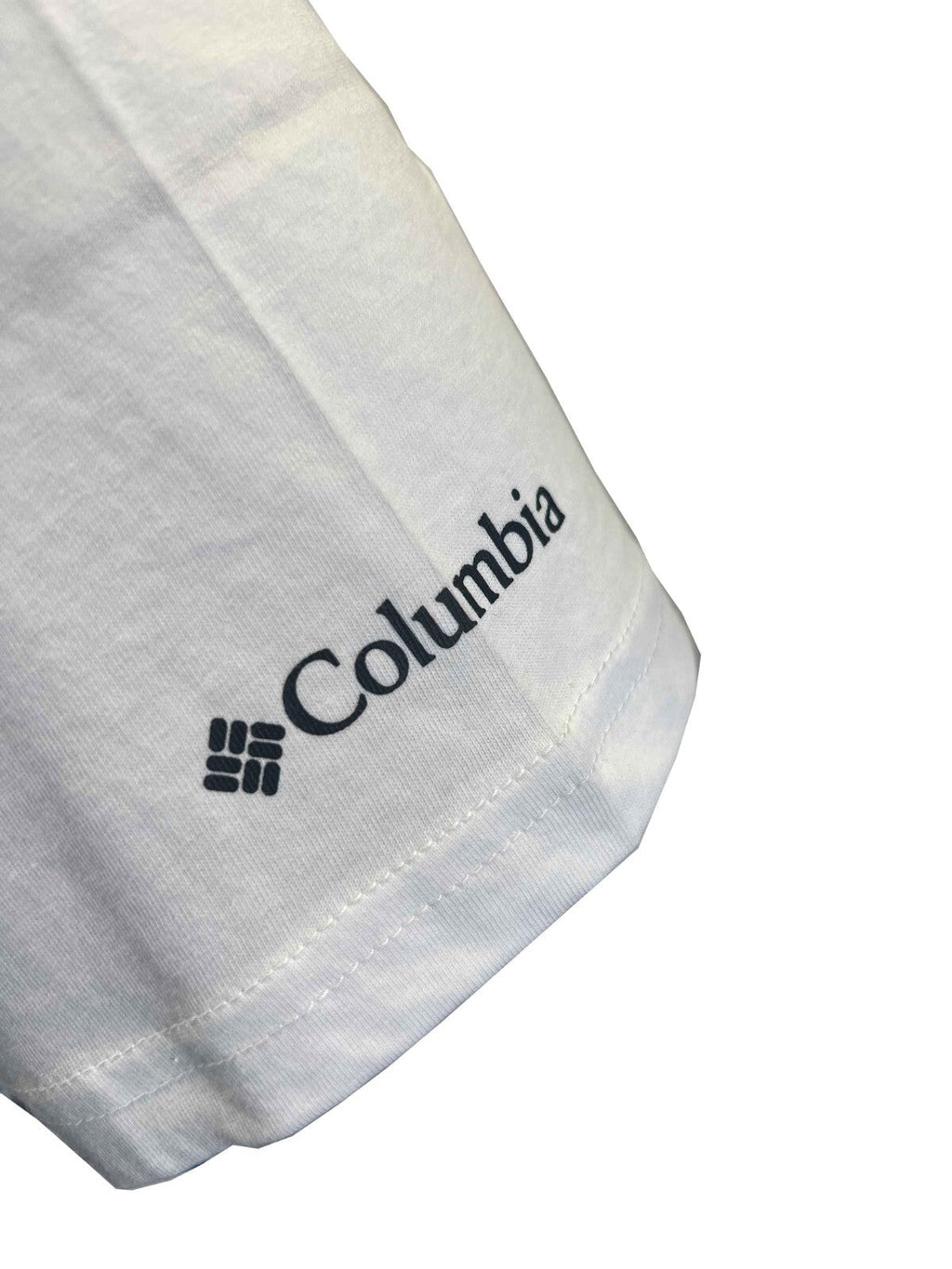 Columbia Men's White T-Shirt Path Lake II Graphic Circular Linescape S/S (S06)
