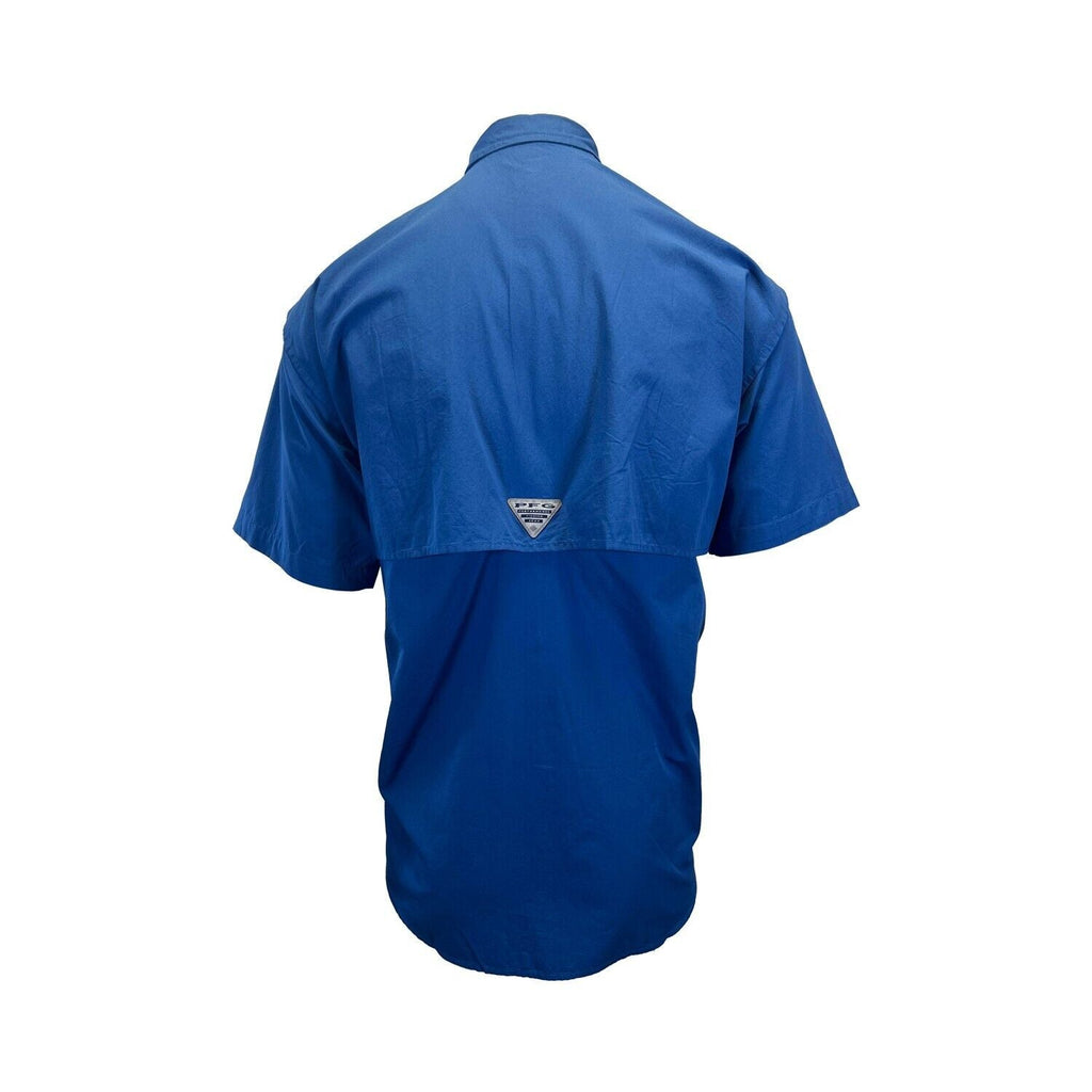 Columbia Men's Woven Shirt PFG Bonehead Short Sleeve Fishing Shirt