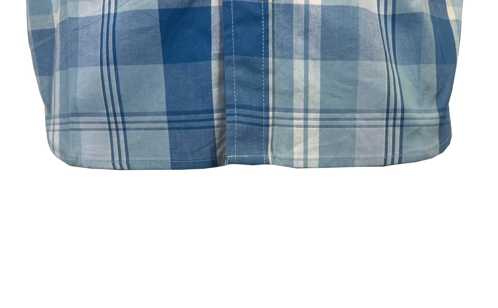 Columbia Men's Ripple Blue Multi Plaid Rapid Rivers II Short Sleeve Shirt (429)