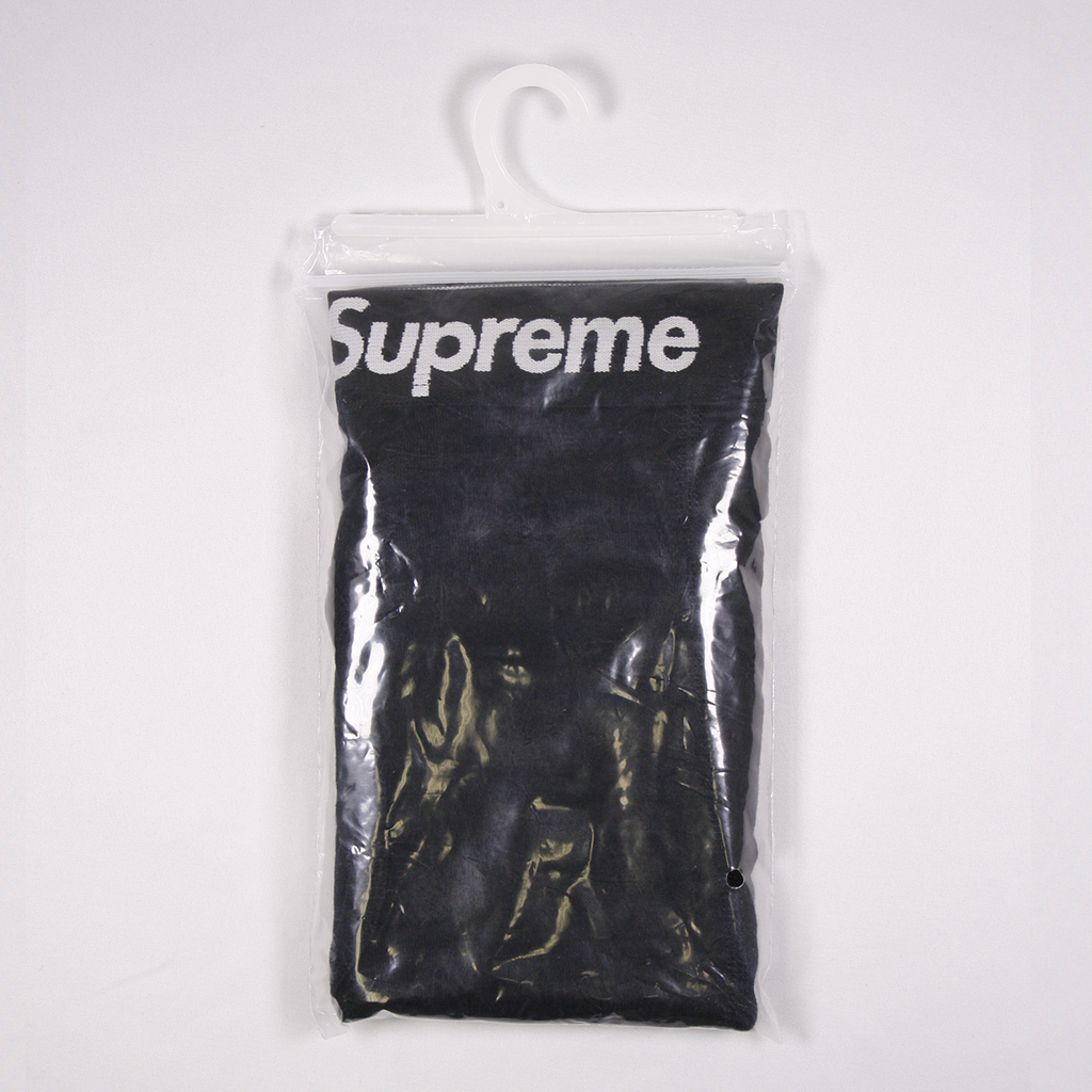 Supreme Men's 100% Authentic Single Pack Black Boxer Briefs