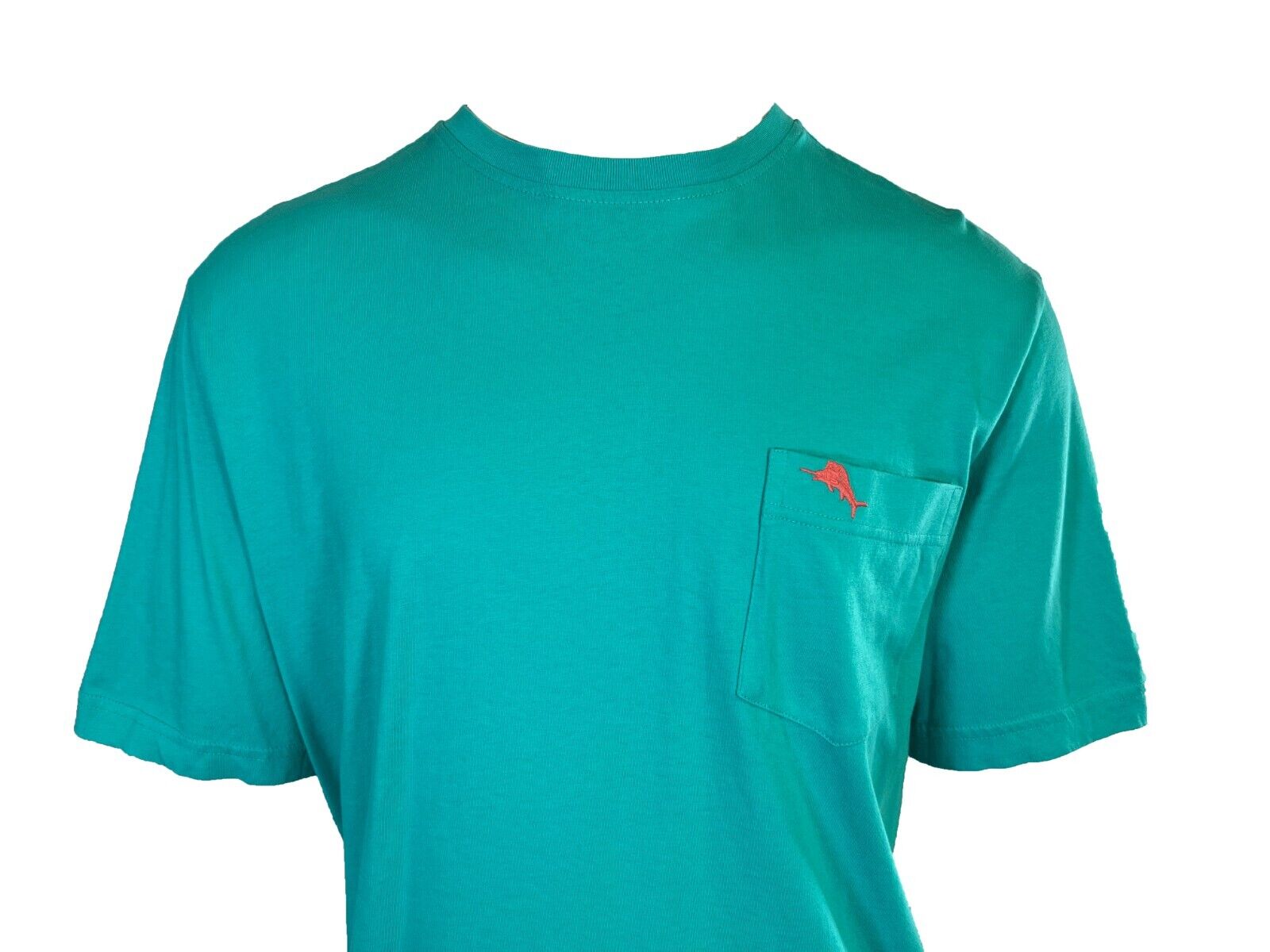 Tommy Bahama Men's Ming Jade T-Shirt Crew Neck Bali Skyline Pink Logo Tee (S34)