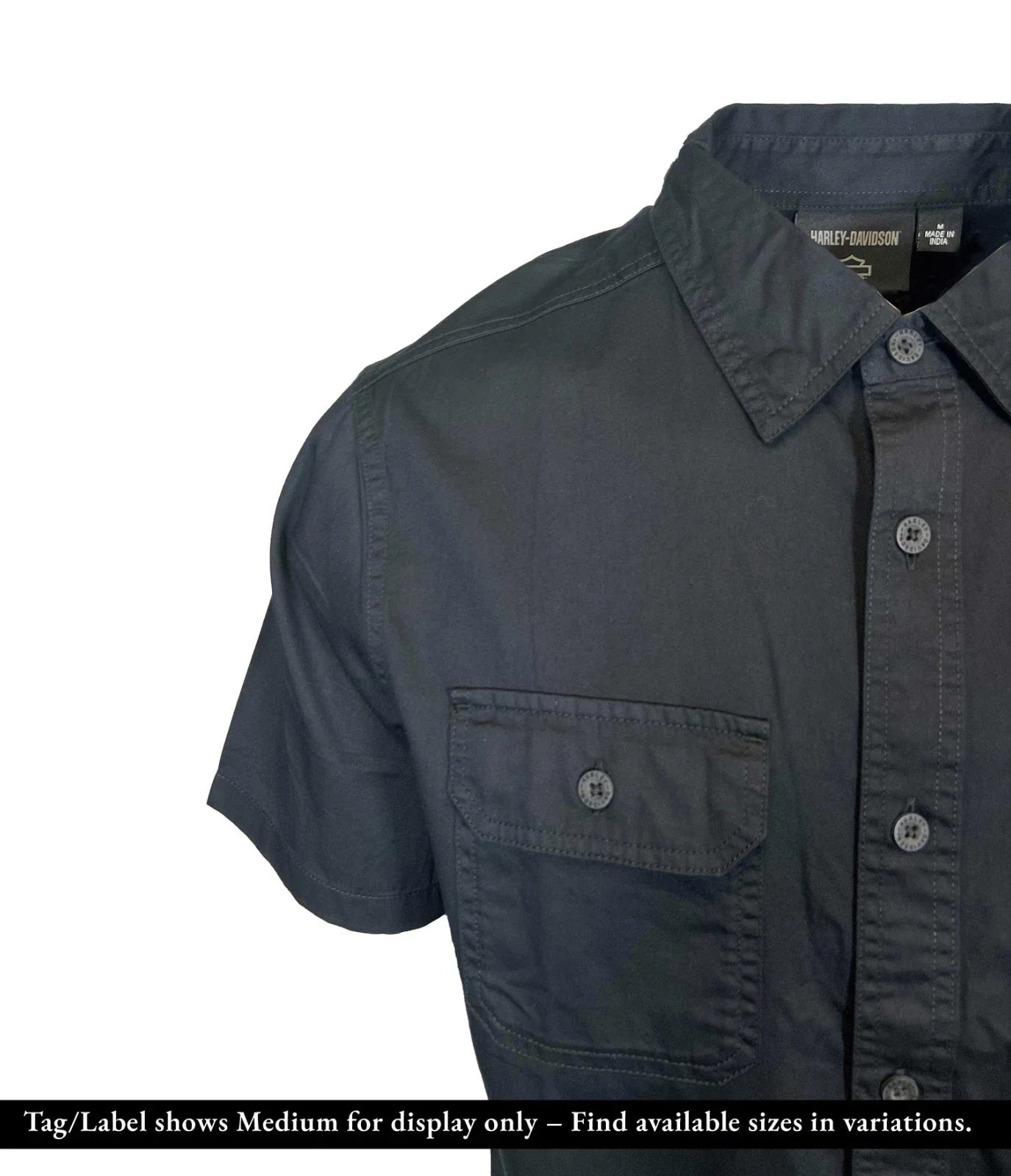 HD Branded  Men's Black Shirt Rising Eagle S/S Retro Eagle Print (348)