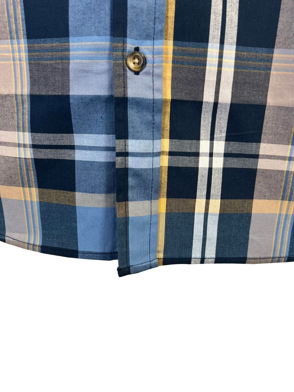 Columbia Men's Collegiate Navy Multi Plaid Rapid Rivers II S/S Shirt (462)