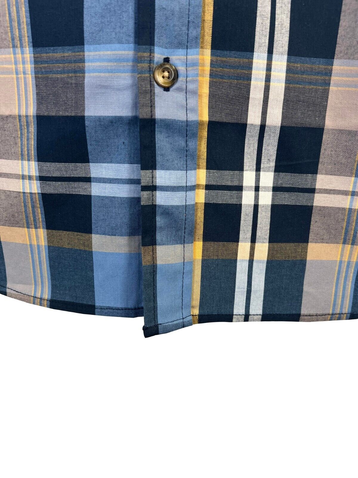 Columbia Men's Collegiate Navy Multi Plaid Rapid Rivers II S/S Shirt (462)