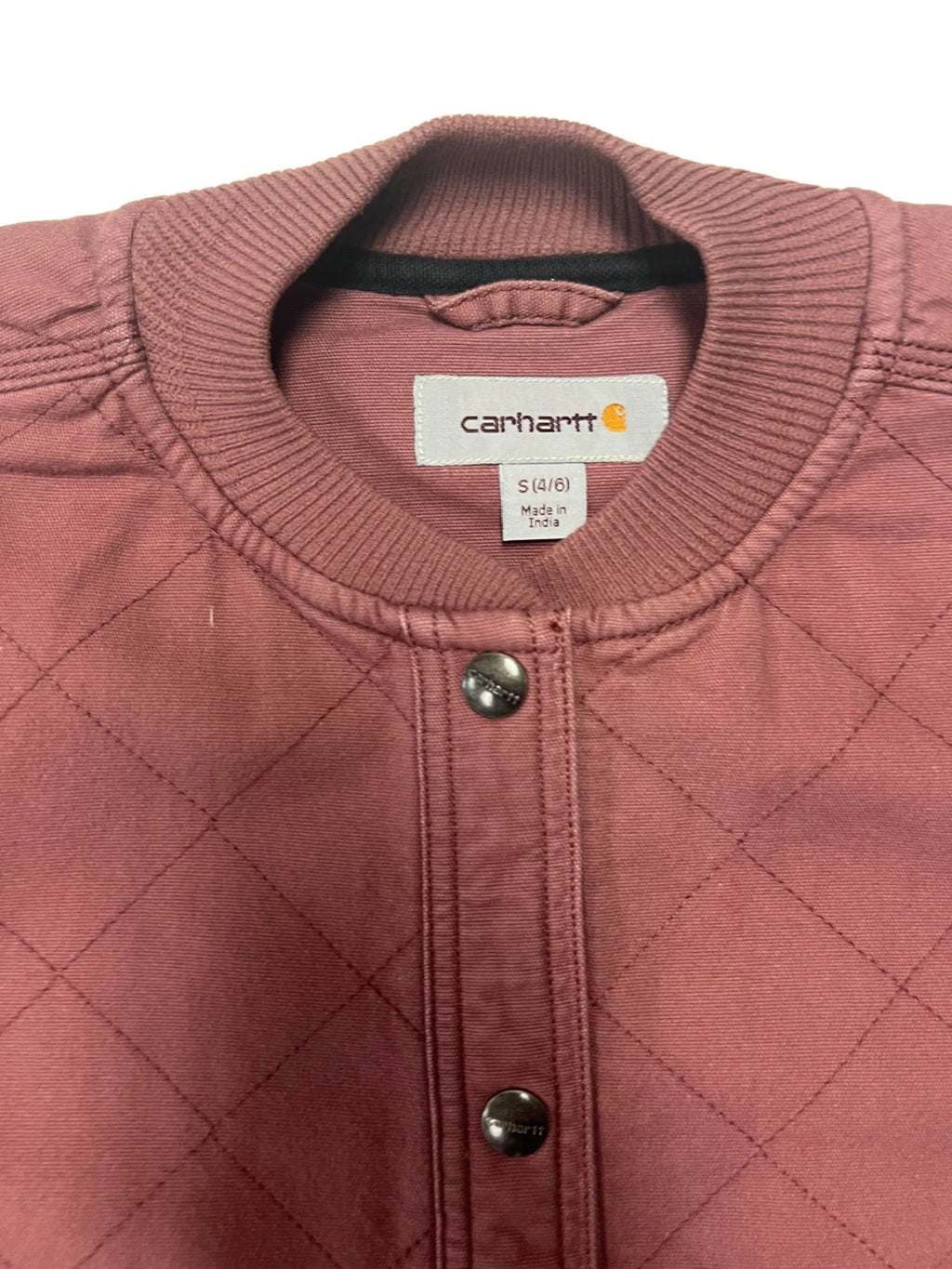 Carhartt Women's Faded Purple Quilted Top Lightweight Jacket (S11)