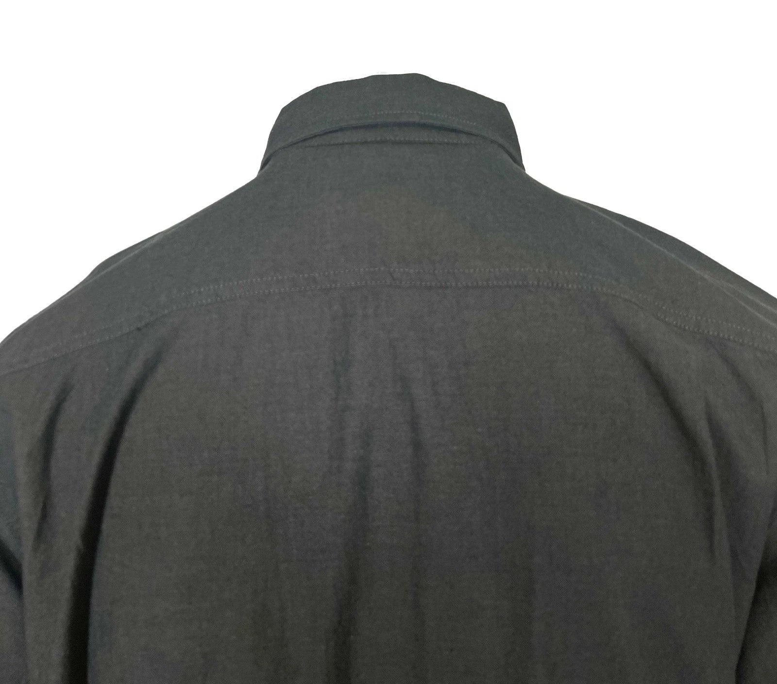 Carhartt Men's Black Chambray Shirt Loose Fit Medium weight S/S (352)