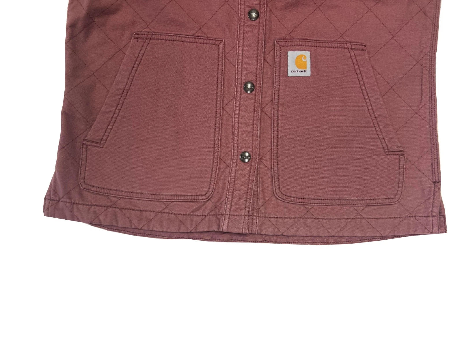 Carhartt Women's Faded Purple Quilted Top Lightweight Jacket (S11)
