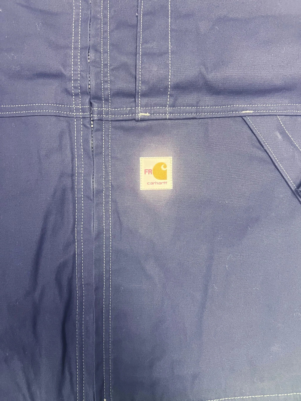Carhartt FR Men's Dark Navy Jacket Full Swing Quick Duck L/S (S50)