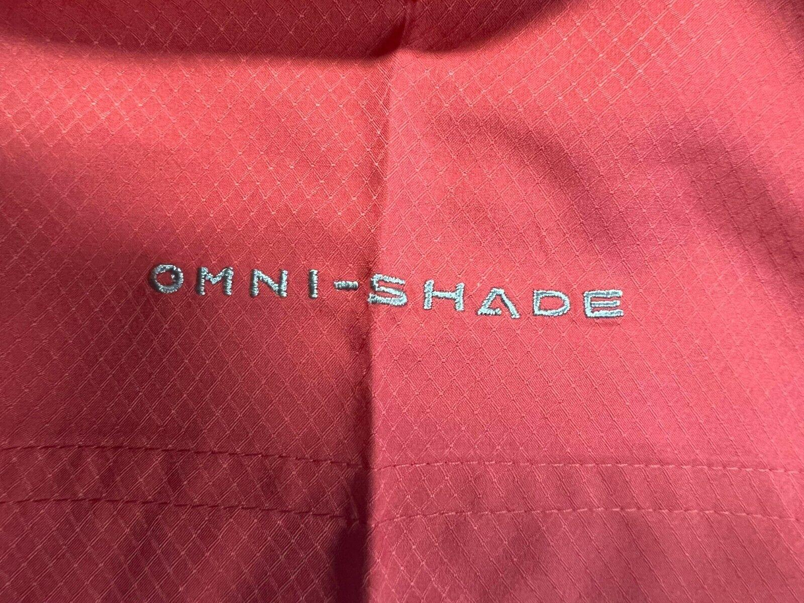 Columbia Men's Sunset Red Shirt Slack Tide PFG Camp Shirt UPF 50 S/S (683)