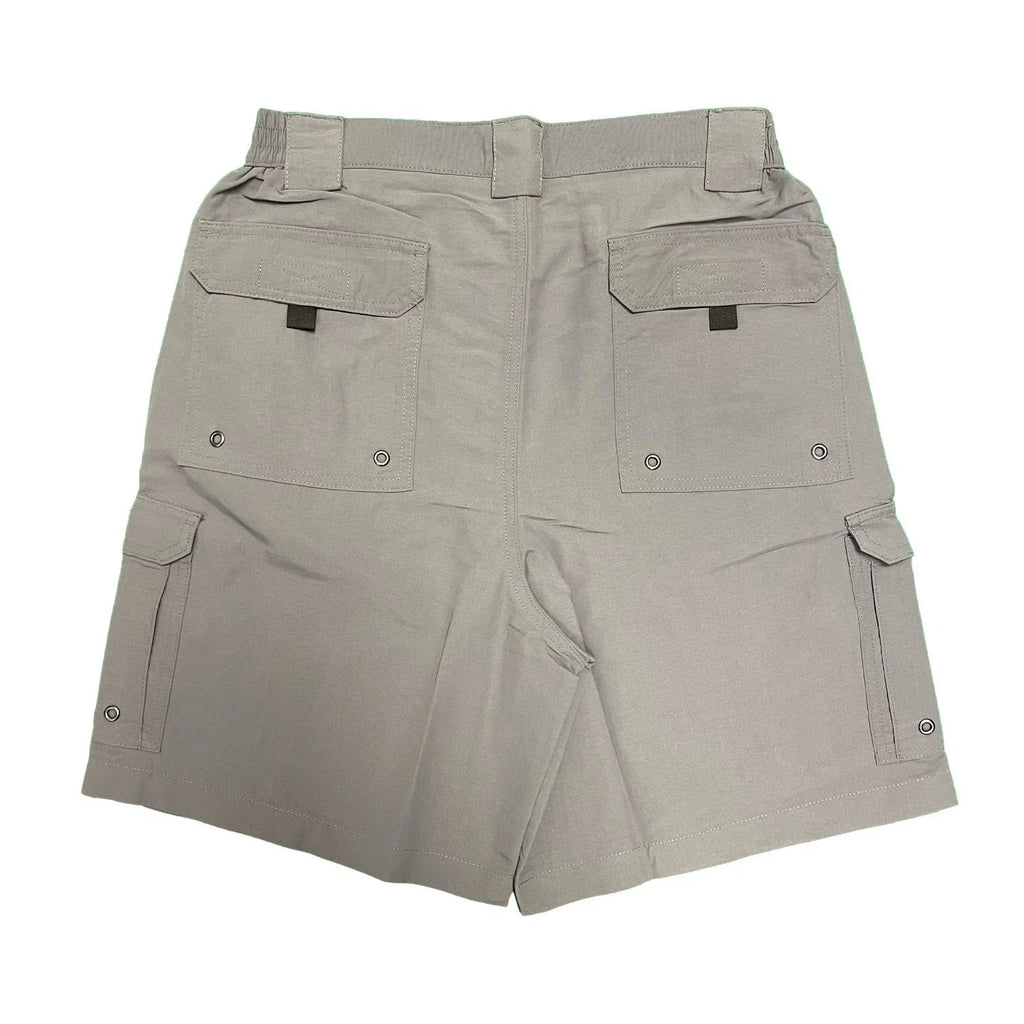 Bimini Bay Outfitters Men's Grey Short Boca Grande II Fishing (S03)