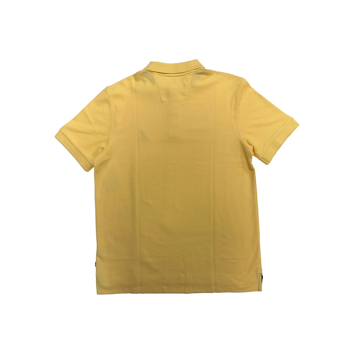Nautica Men's Buoy Yellow T-Shirt - Solid Deck Polo Tee S/S (S20)