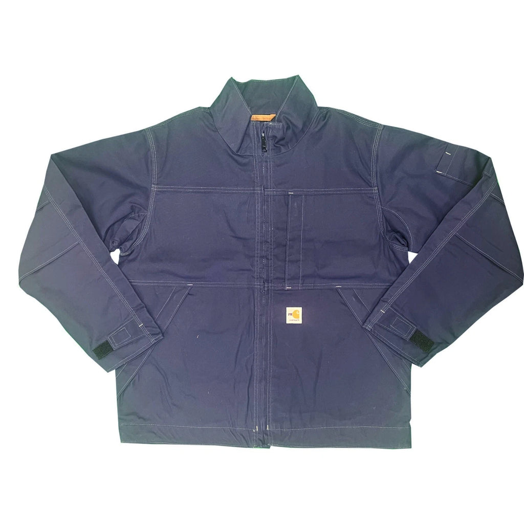 Carhartt FR Men's Dark Navy Jacket Full Swing Quick Duck L/S (S50)