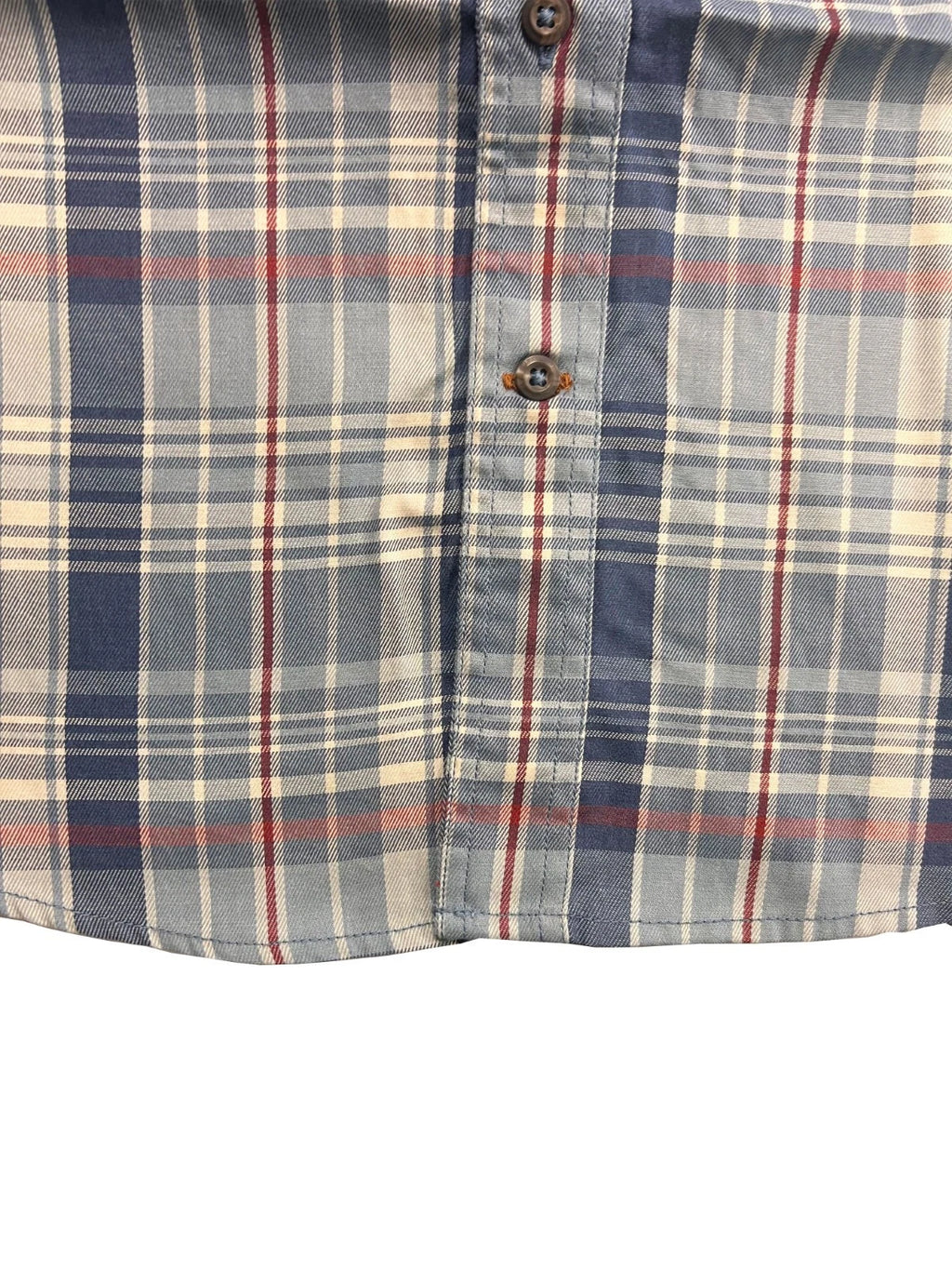 Carhartt FR Men's Slate Blue Plaid Shirt -Rugged Flex Work Wear L/S CAT 2 (S371)