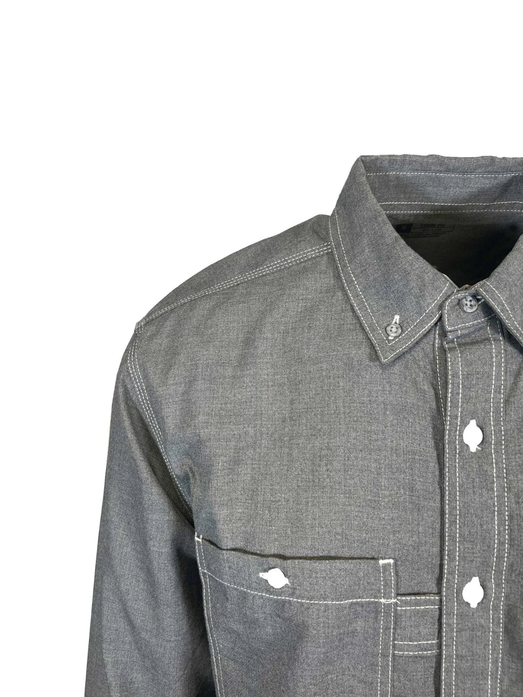 Carhartt FR Men's Grey Shirt Flame Resistant Long Sleeve Lightweight (S01)