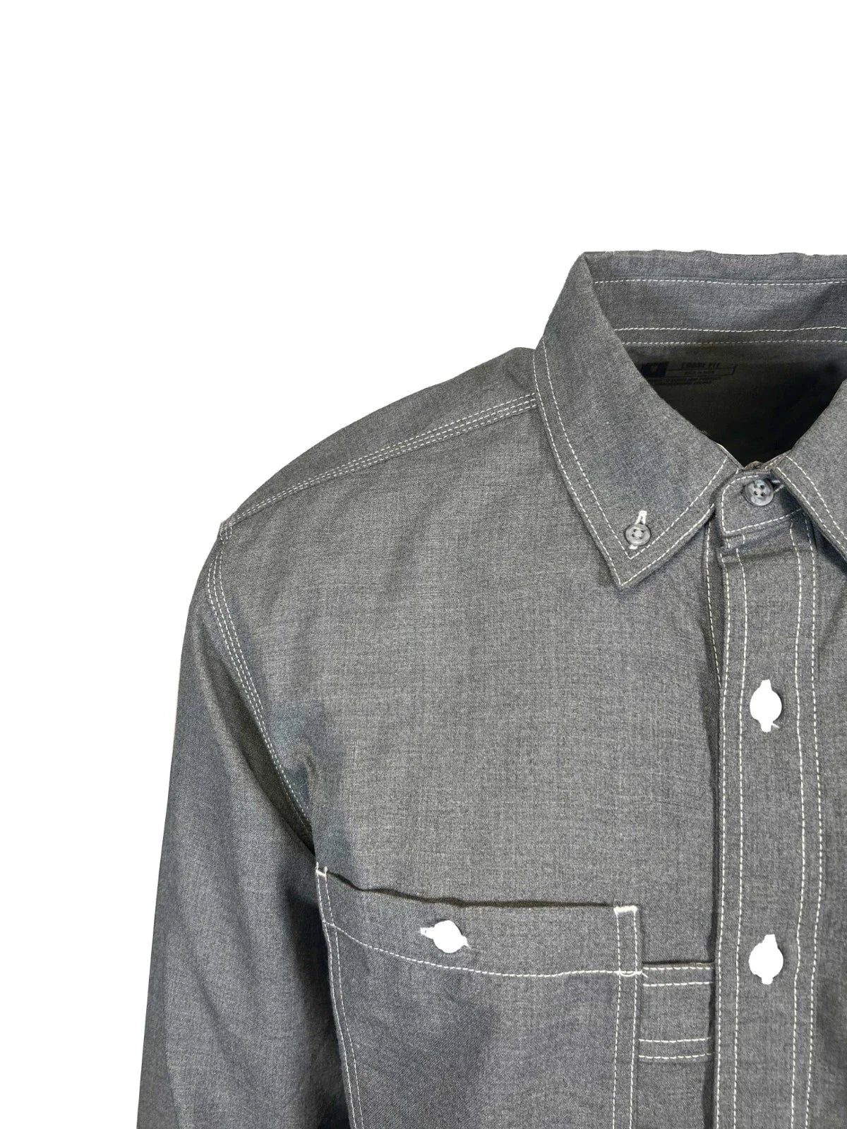 Carhartt FR Men's Grey Shirt Flame Resistant Long Sleeve Lightweight (S01)