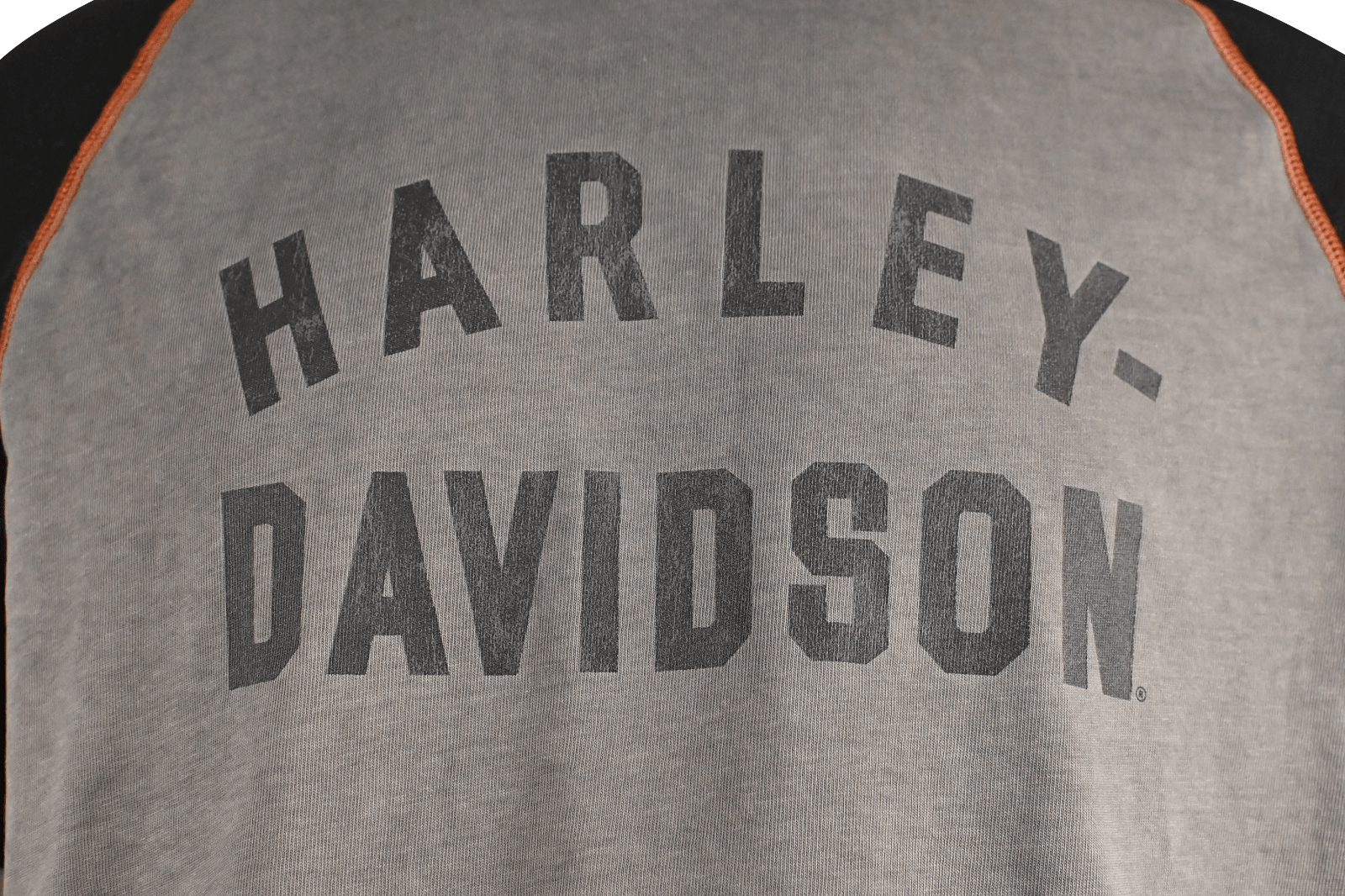 HD Branded Men's T-Shirt Block Letters Graphic Long Sleeve (S65)
