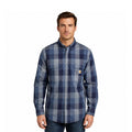 Carhartt FR Men's Blue Shirt Rugged Flex Original Fit Plaid L/S (S368)