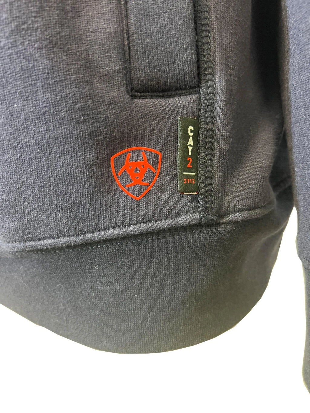Ariat FR Men's Navy Hoodie Solid Flame Resistant Durastretch (S69)
