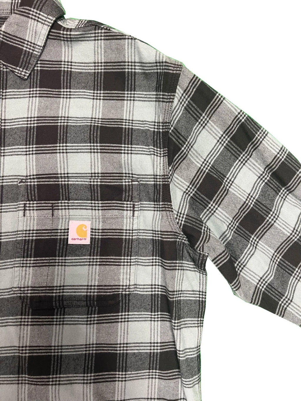 Carhartt Men's Sean Pine Shirt Plaid Rugged Flex Relaxed Fit Flannel L/S (S359)