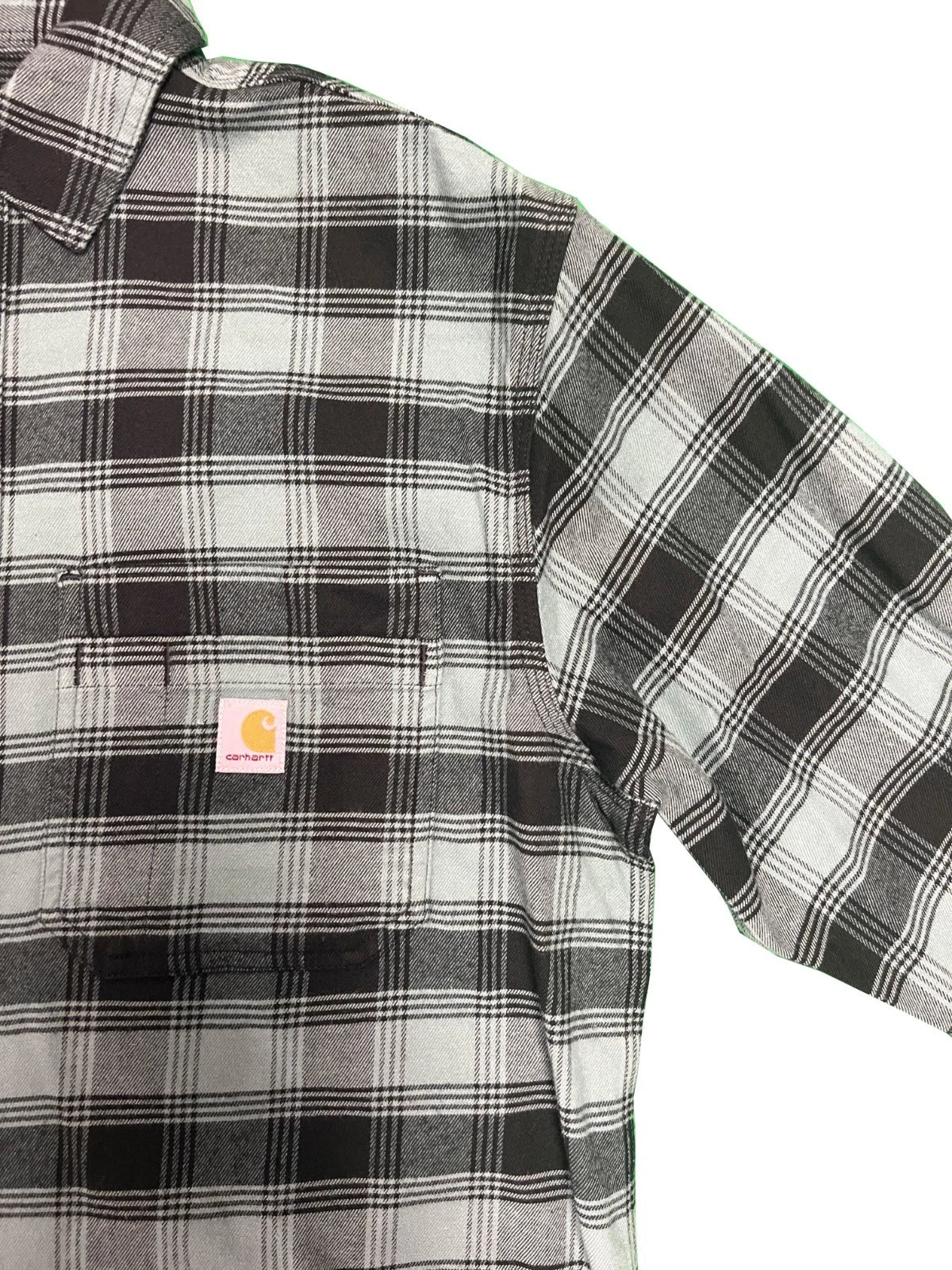 Carhartt Men's Sean Pine Shirt Plaid Rugged Flex Relaxed Fit Flannel L/S (S359)