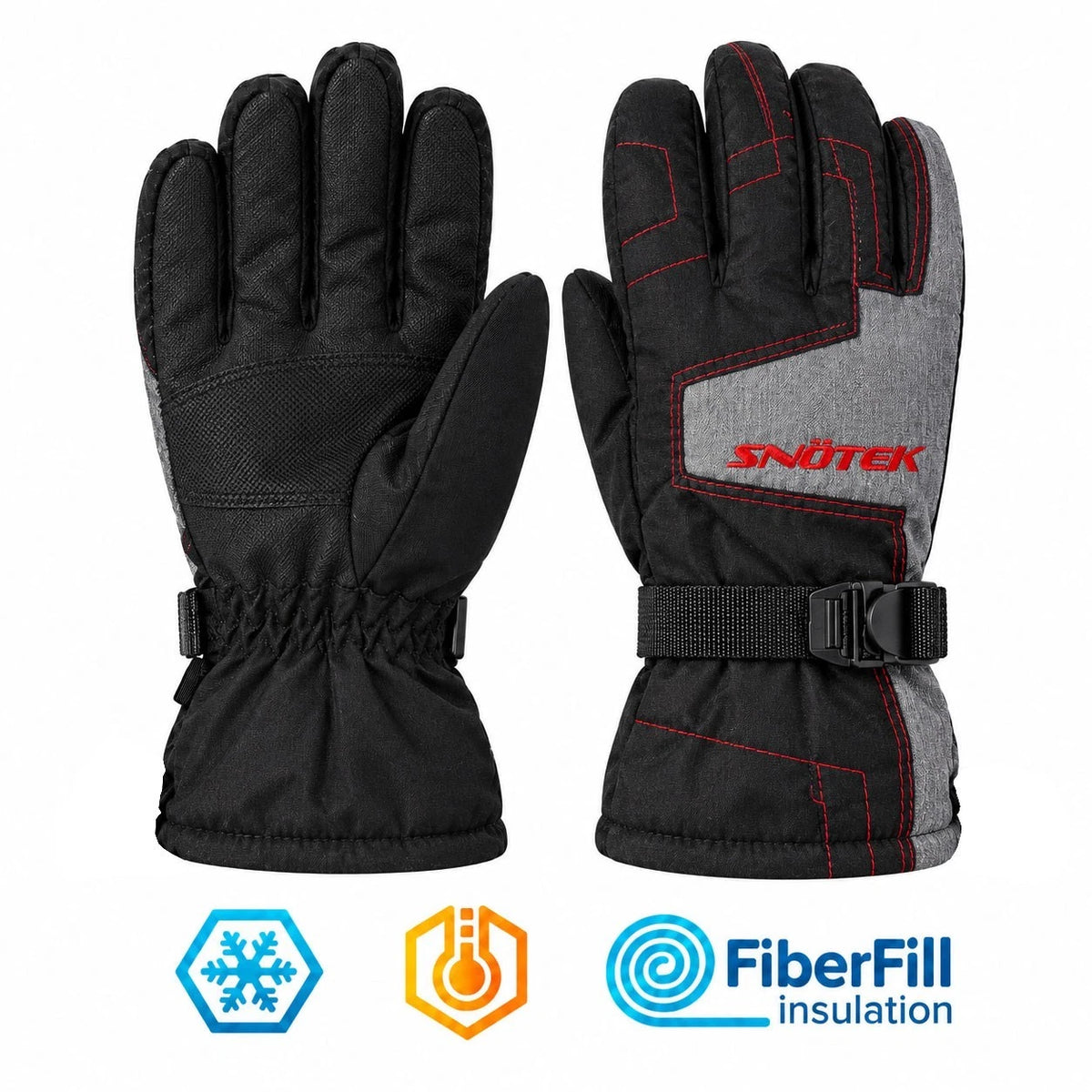 Snotek Junior's Gloves - ST318 , ST6129 Winter Glove 2 Pack (S05) + (S10)