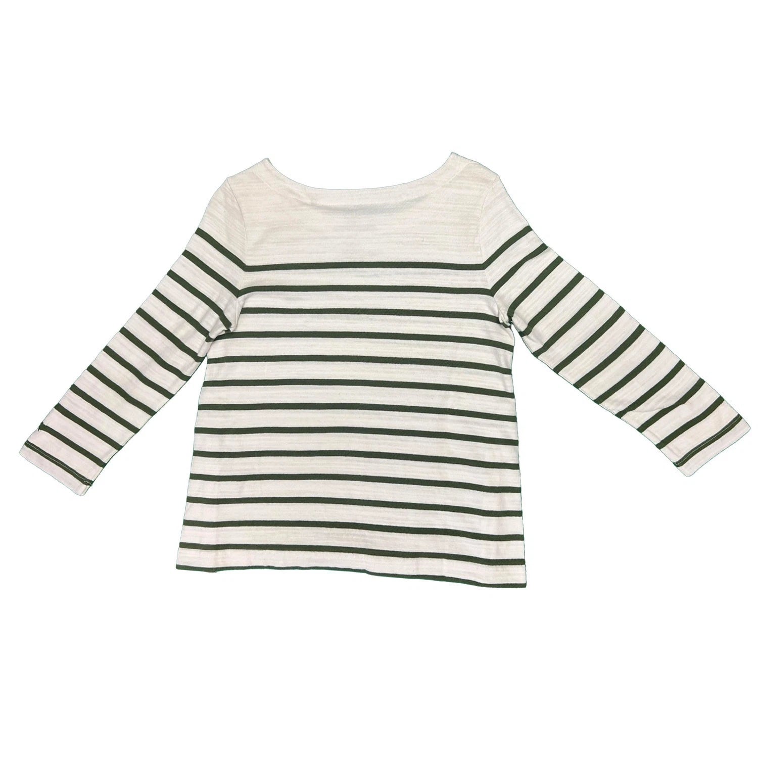Tommy Bahama Women's White Top Bliss Stripe 3/4-Sleeve Coconut (S11)
