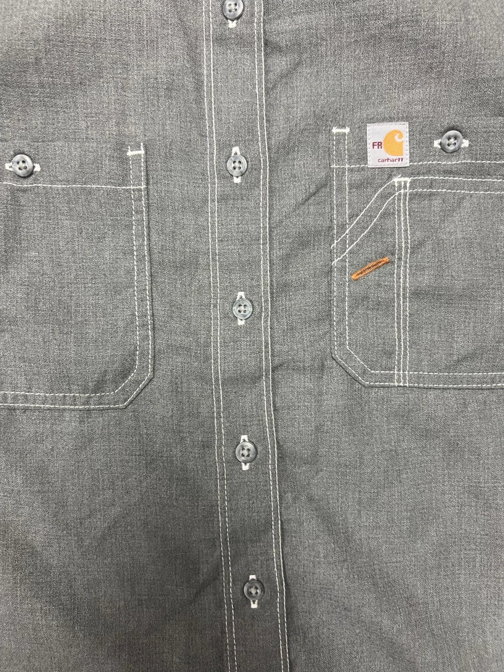 Carhartt FR Women's Grey Shirt Flame Resistant Long Sleeve Lightweight (S02)