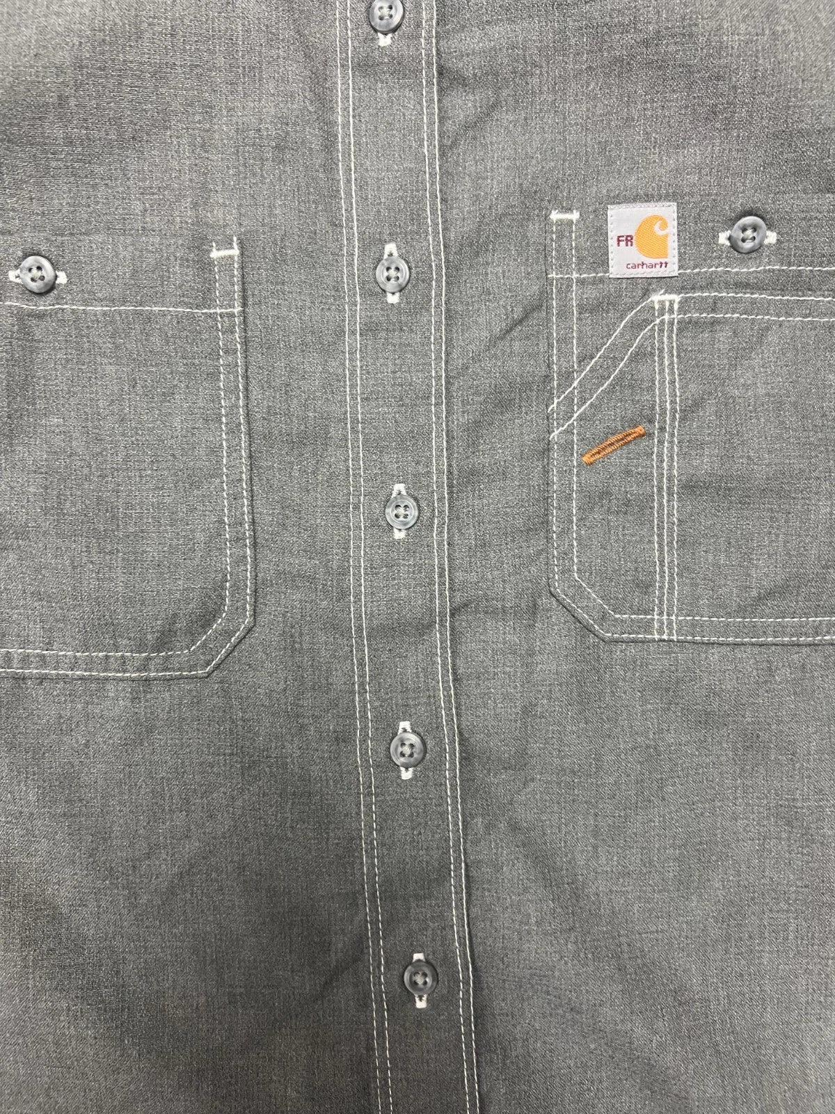 Carhartt FR Women's Grey Shirt Flame Resistant Long Sleeve Lightweight (S02)