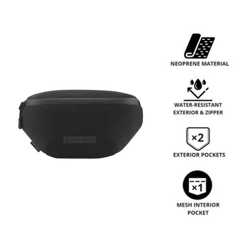 Body Glove Unisex Neoprene Belt Bag - Black (S02)