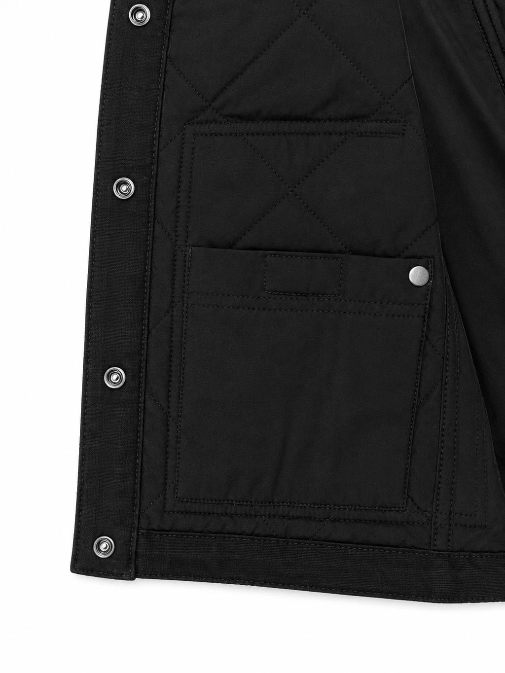 Carhartt Women's Black Rugged Flex Relaxed Collar Vest Sleeve Less (S10)