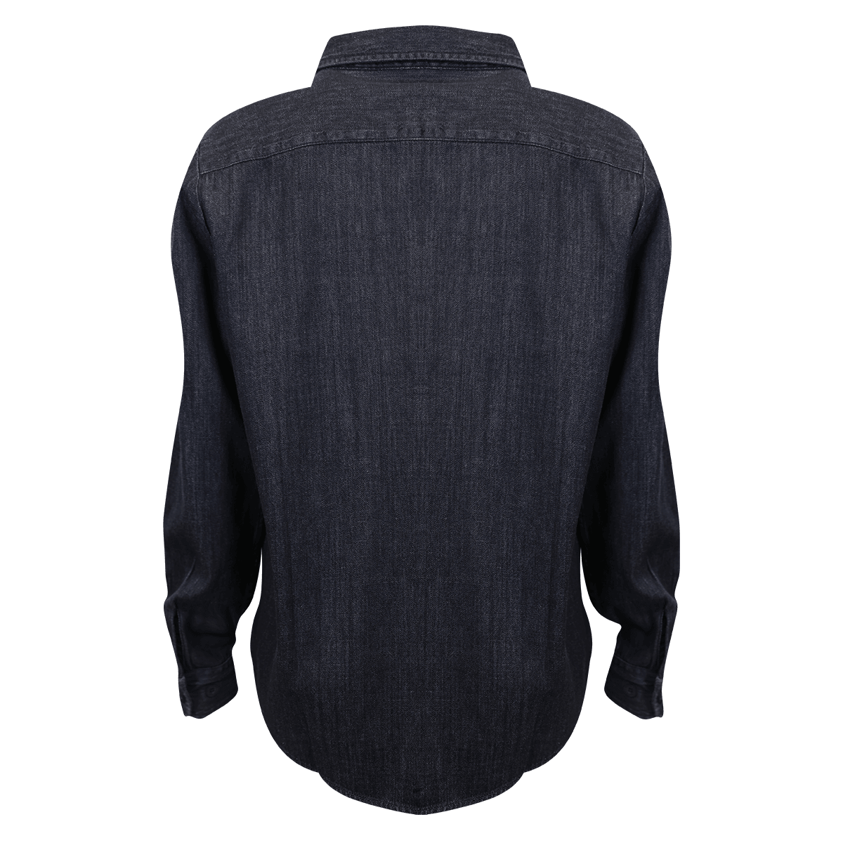HD Branded Women's Grey Denim L/S Woven Shirt (S05)