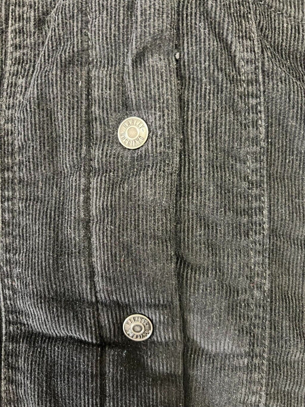 HD Branded Women's Black Jacket Sherpa Lined Corduroy Casual (S24)