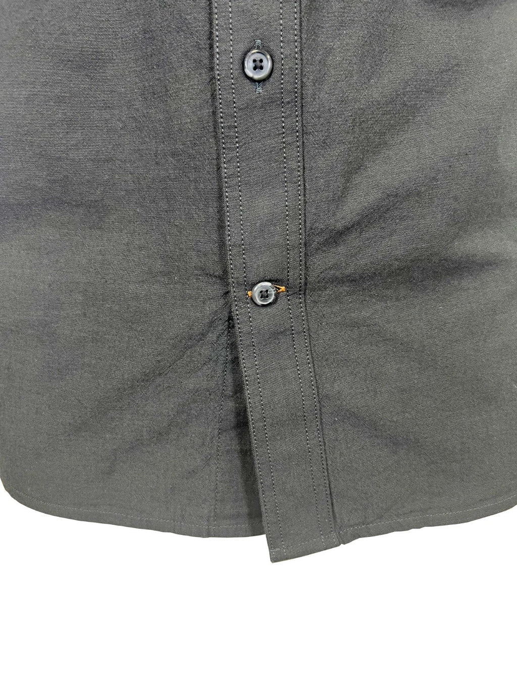 Carhartt Men's Black Chambray Shirt Loose Fit Medium weight S/S (352)