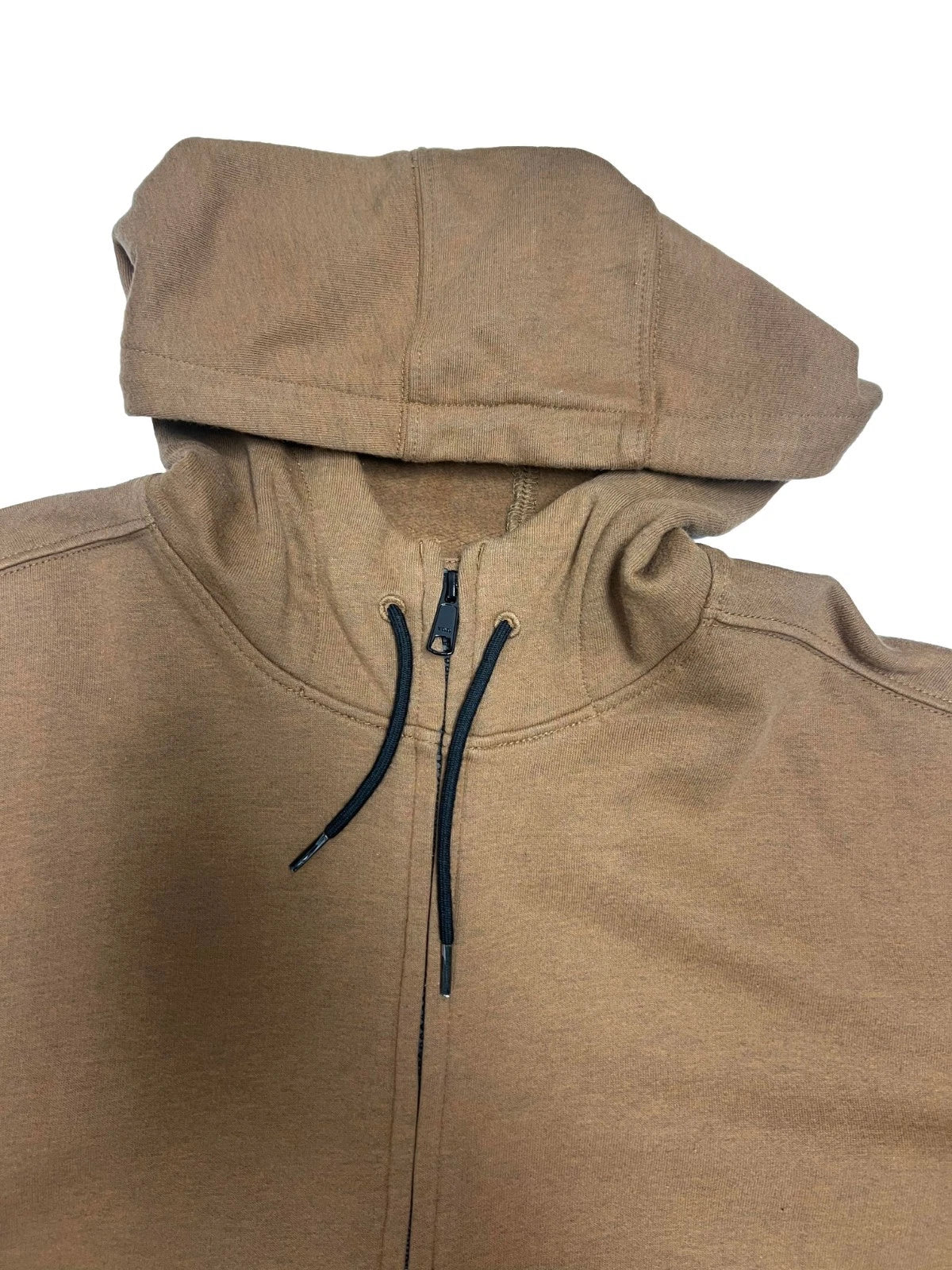 Carhartt FR Men's Brown Sweatshirt Midweight Hooded Zip Front (S46)