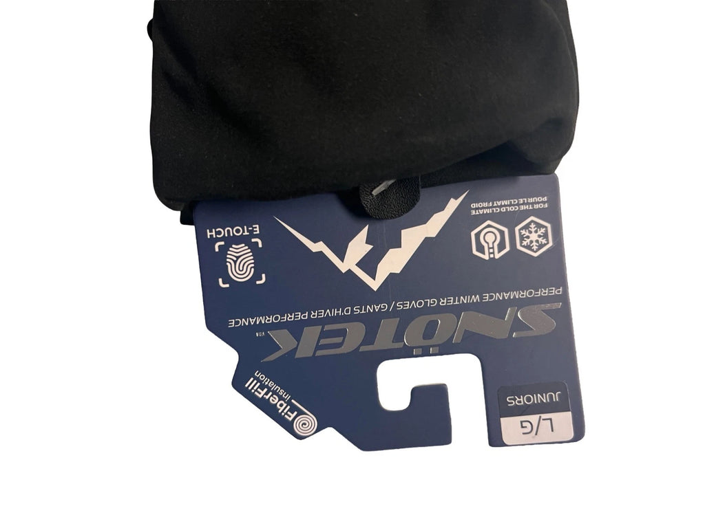 Snotek Junior's Gloves -ST381 , ST371 Performance Ski Glove 2 Pack (S06) + (S07)