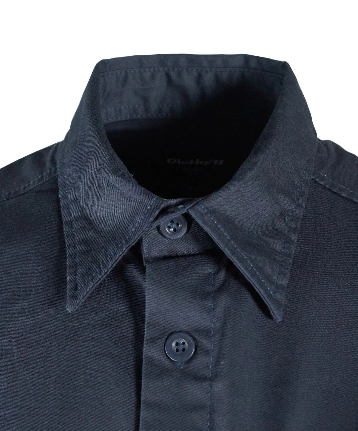 DieHard Men's Navy Blazer Shirt Work Twill Resists Short Sleeve - 2 PACK