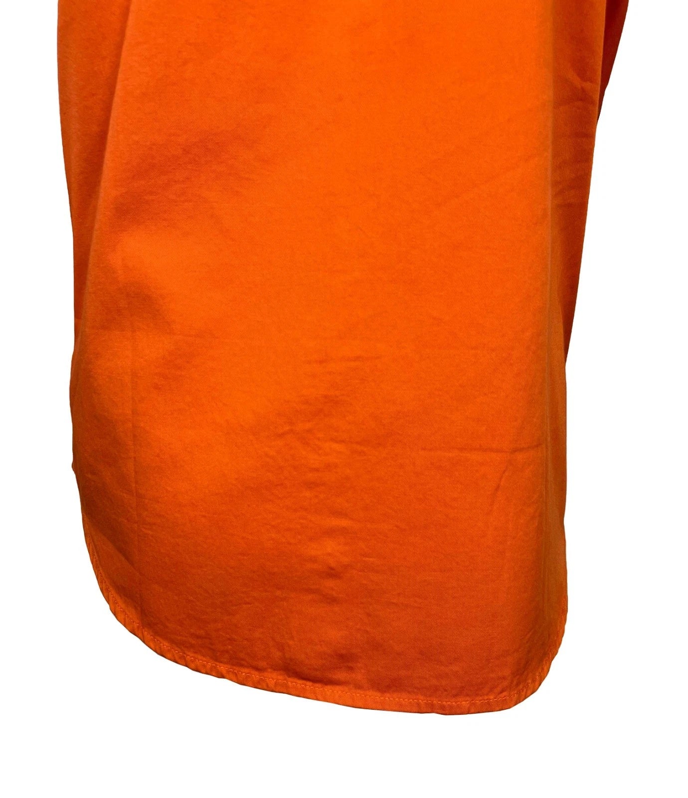 HD Branded Men's Orange Shirt Rising Eagle Lightweight Twill S/S (S349)