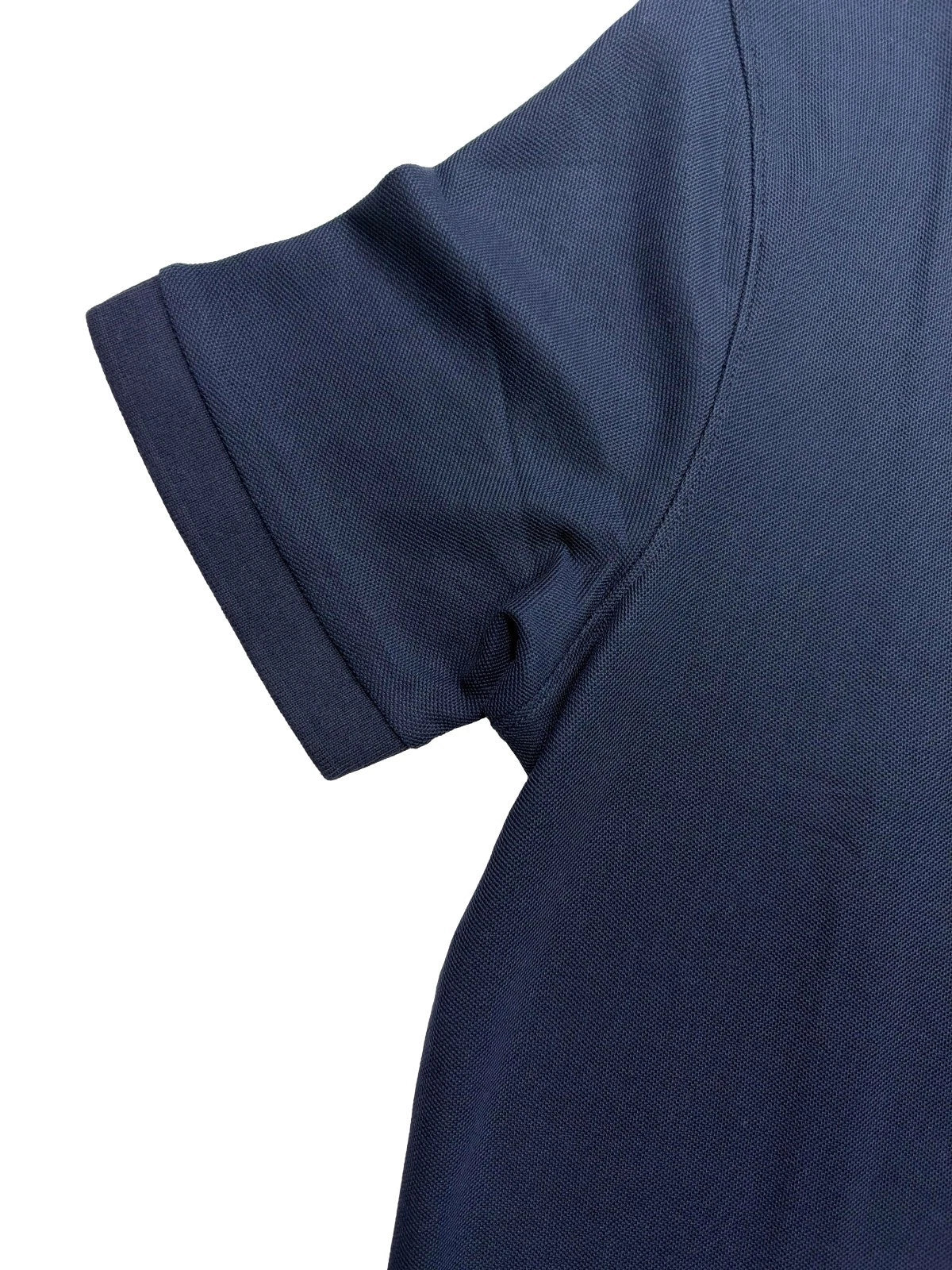 Nautica Men's Navy Blue T-Shirt - Solid Deck Polo Tee S/S (S23)