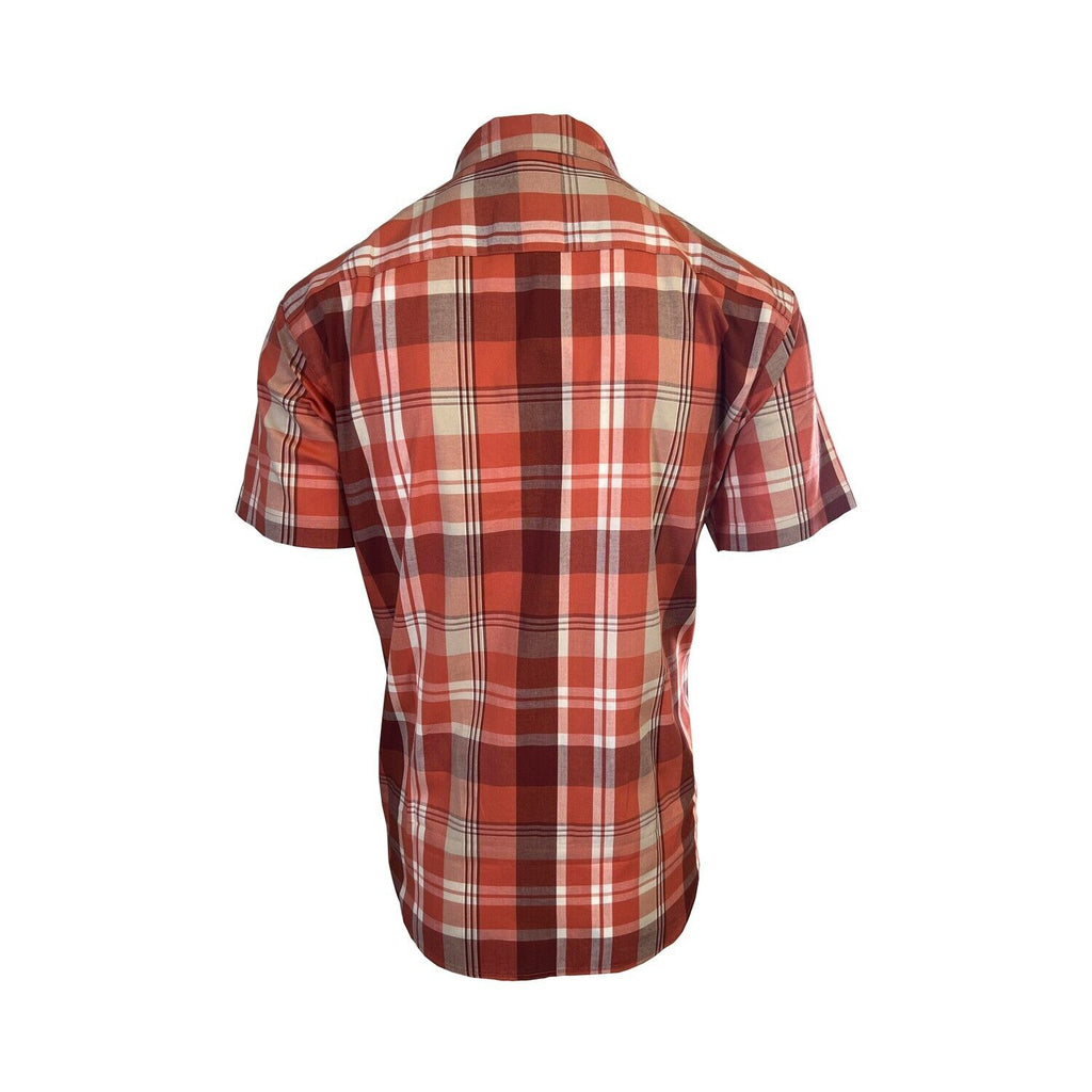 Columbia Men's Tuscan Multi Plaid Rapid Rivers II Short Sleeve Shirt (850)