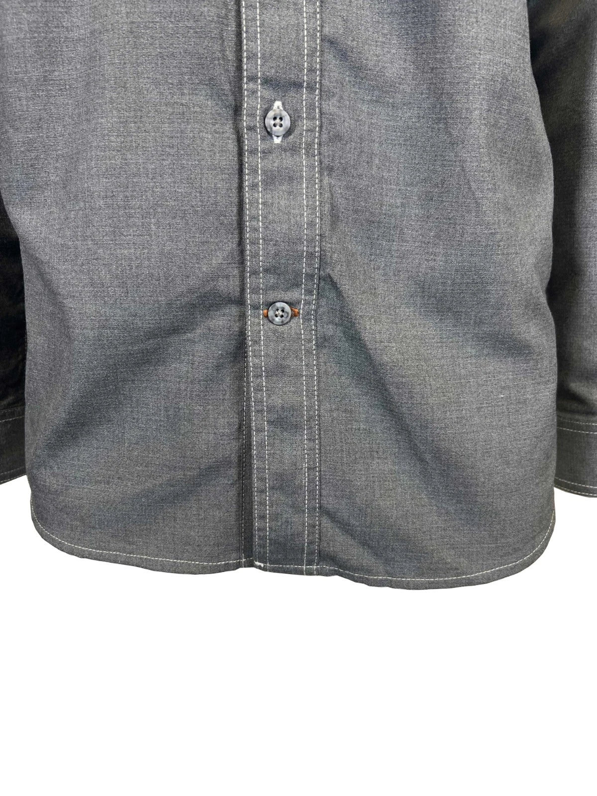 Carhartt FR Men's Grey Shirt Flame Resistant Long Sleeve Lightweight (S01)