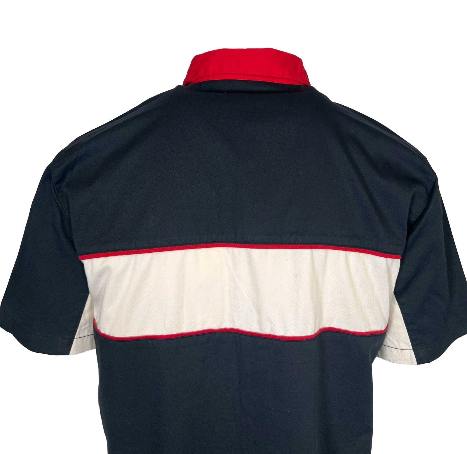 HD Branded  Men's Black Shirt Garage Mechanic Welt Pocket S/S (351)