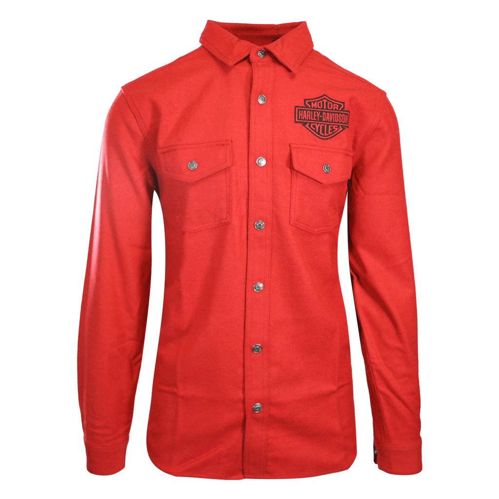 HD Branded Men's Shirt Chilli Pepper Shadow Long Sleeve Woven (S59)