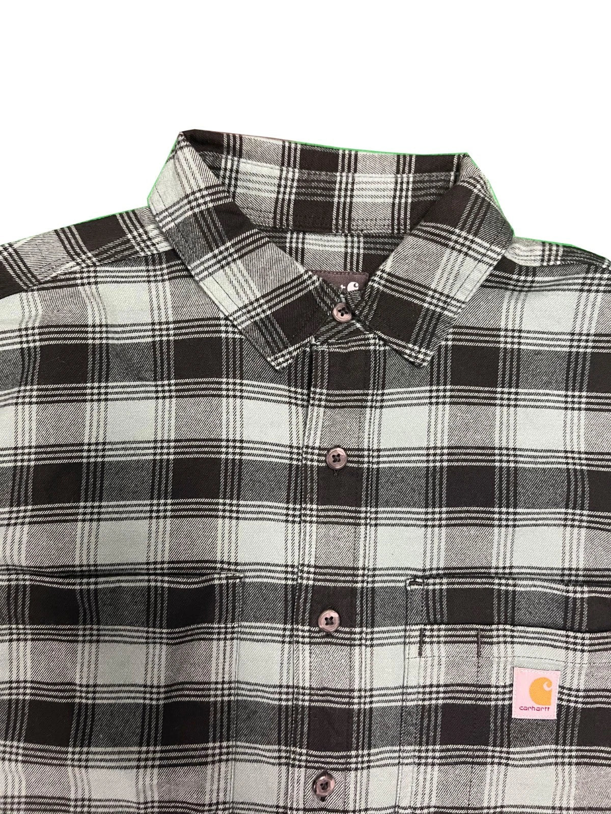 Carhartt Men's Sean Pine Shirt Plaid Rugged Flex Relaxed Fit Flannel L/S (S359)