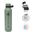 Body Glove 32 oz Rubberized Stainless Steel Bottle - Sage Green (S23)