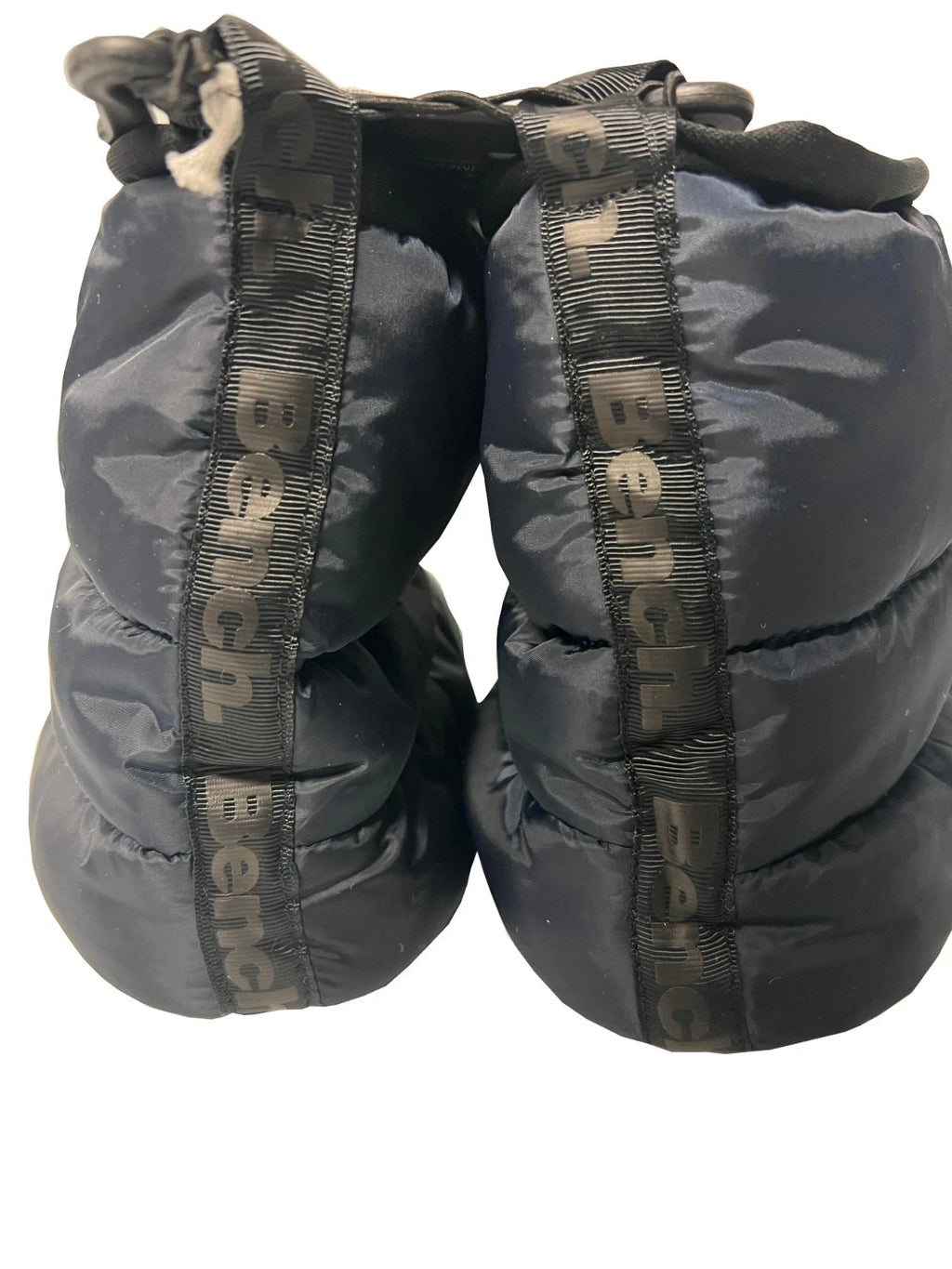 Bench Men's Navy Peacoat Puffer Slippers Indoor FiberFill (S04)
