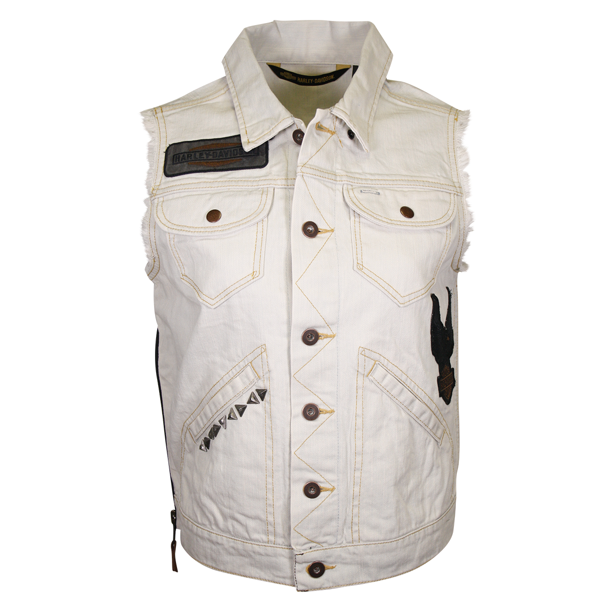 HD Branded Women's Denim Vest Jacket (S11)
