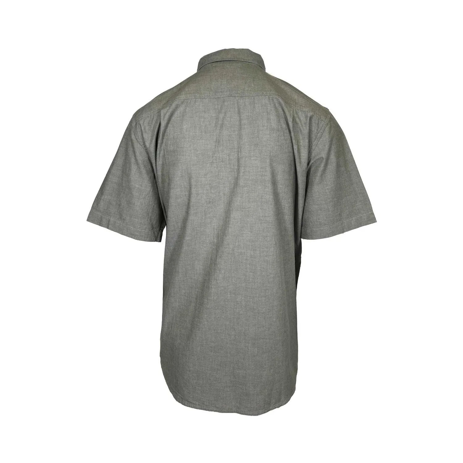 Carhartt Men's Dusty Olive Chambray Shirt Loose Fit Midweight S/S (354)
