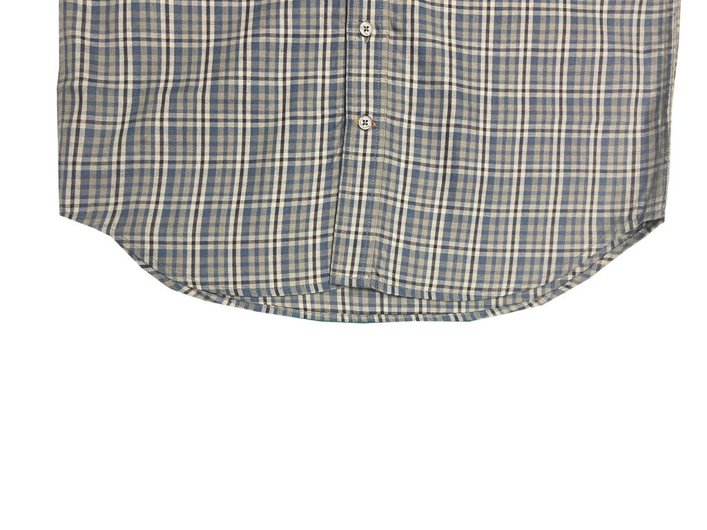 Carhartt FR Men's Blue Shirt Rugged Flex Original Fit Twill Plaid L/S (S365)