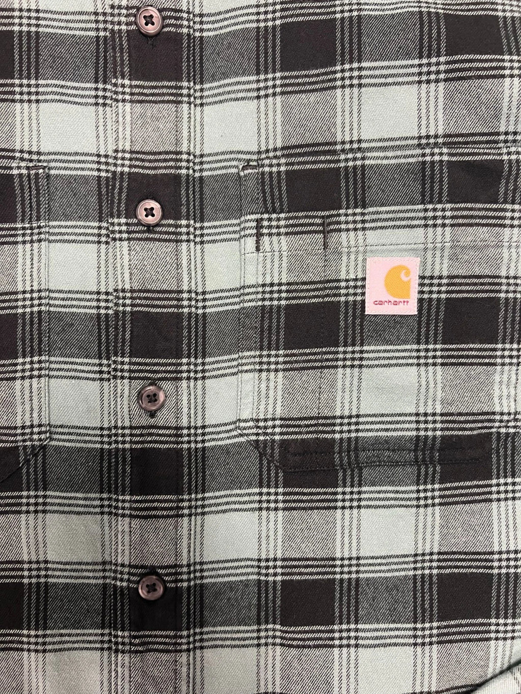 Carhartt Men's Sean Pine Shirt Plaid Rugged Flex Relaxed Fit Flannel L/S (S359)