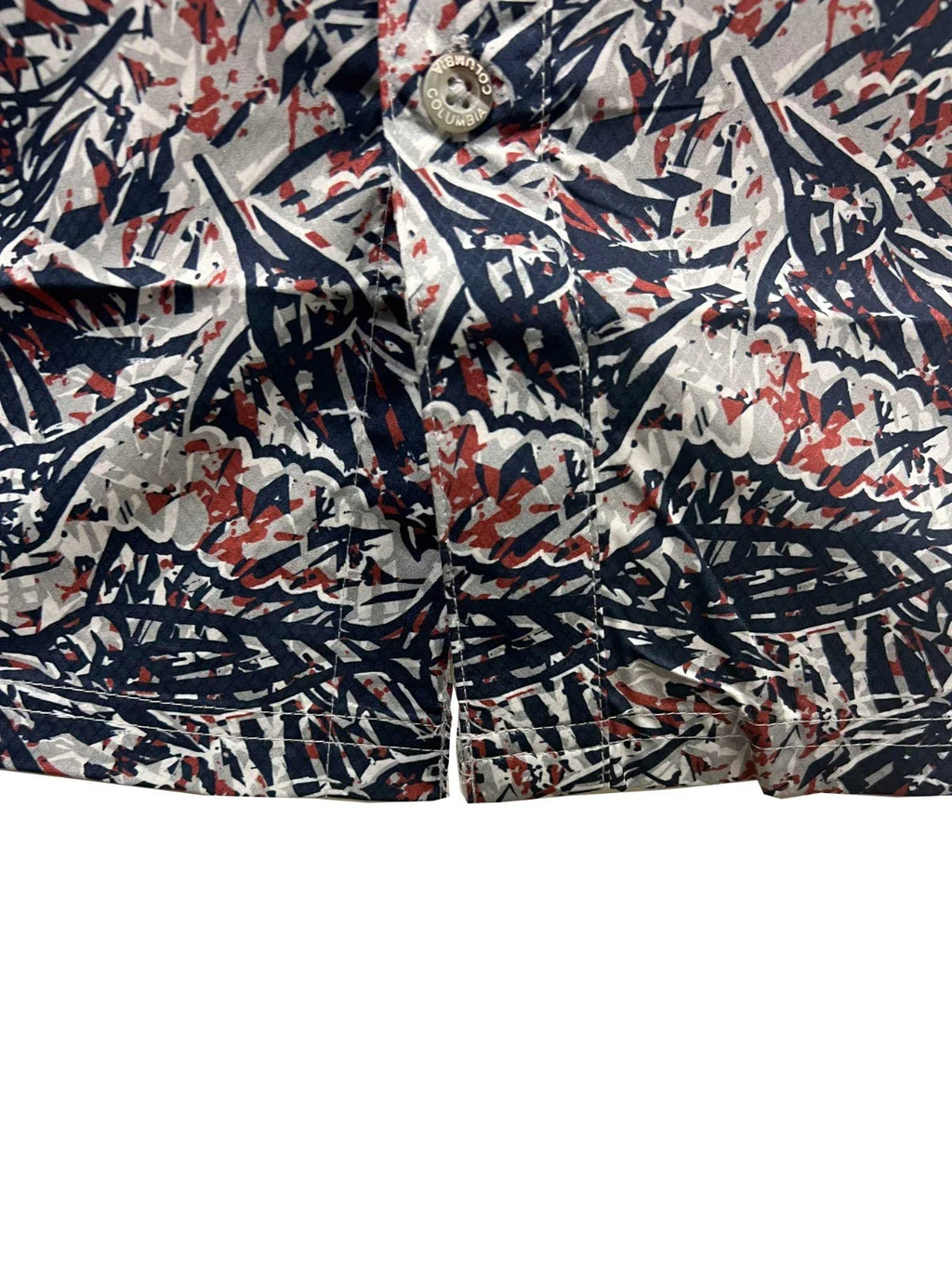 Columbia Men's Nocturnal / Marlin Palms Shirt PFG Super Slack Tide S/S (906)
